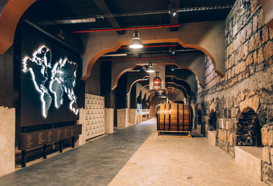 Ararat Brandy Factory, Yerevan, Armenia